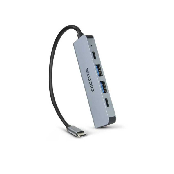 محول DICOTA USB-C 5 في 1 بدقة 4K مع توصيل طاقة حتى 100 واط محول DICOTA USB-C 5 في 1 بدقة 4K مع توصيل طاقة حتى 100 واط
