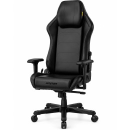 كرسي قيمنق DXRacer Master Series MAS-I238S - جلد مايكروفايبر - دعم قطني 4D - لون أسود