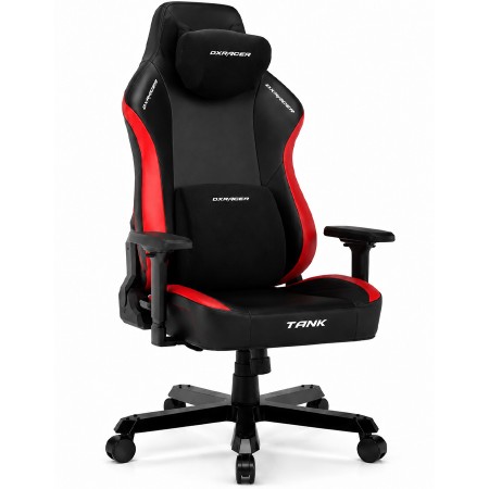 كرسي ألعاب DXRacer TANK Series XXL جلد GC/XXLTM23LTA/NR - أسود/أحمر كرسي ألعاب DXRacer TANK Series XXL جلد GC/XXLTM23LTA/NR - أسود/أحمر