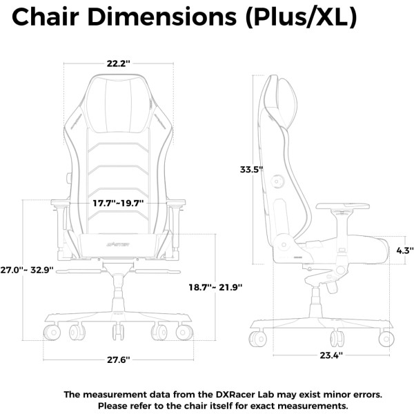 DXRacer MAS-I238S-N.N1-A3 MASTER SERIES Gaming Chair - BLACK DXRacer MAS-I238S-N.N1-A3 MASTER SERIES Gaming Chair - BLACK