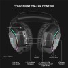 Wireless Gaming Headset EKSA 1000WT ,7.1 surround ,noise-cancelling ,Up to approx. 20 hours -Black