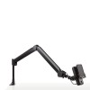 Elgato Wave Mic Arm, Fully adjustable,  360° rotation, Desk clamp mounting system, support standard 1/4", 3/8", and 5/8" threads - Black