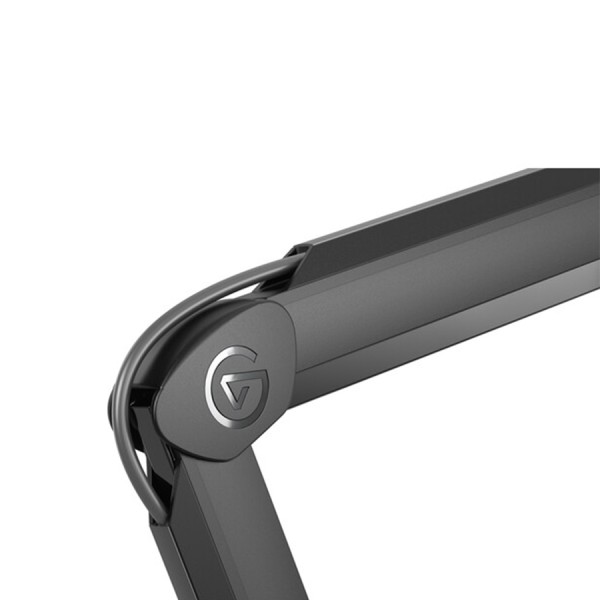 Elgato Wave Mic Arm, Fully adjustable,  360° rotation, Desk clamp mounting system, support standard 1/4", 3/8", and 5/8" threads - Black