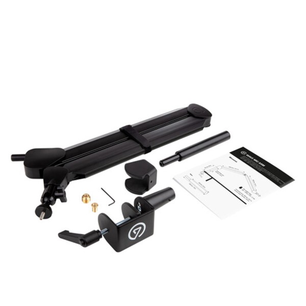 Elgato Wave Mic Arm, Fully adjustable,  360° rotation, Desk clamp mounting system, support standard 1/4", 3/8", and 5/8" threads - Black