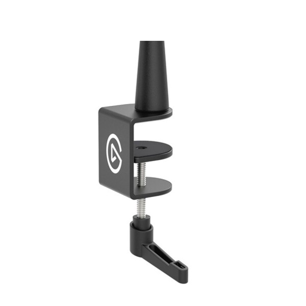 Elgato Wave Mic Arm, Fully adjustable,  360° rotation, Desk clamp mounting system, support standard 1/4", 3/8", and 5/8" threads - Black