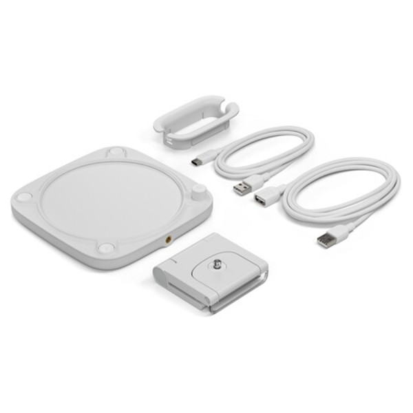 إضاءة  Elgato Key Light Neo, إضاءة LED ناعمة ومحسّنة للوجه والكاميرا, تحكم سهل في السطوع حتى 1000 شمعة, توصيل USB-A / USB-C / مزود طاقة خارجي - أبيض