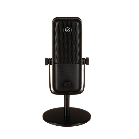 Elgato WAVE 3 premium USB condenser microphone, Clipguard technology, control via Wave Link software, USB-C connection - BLACK
