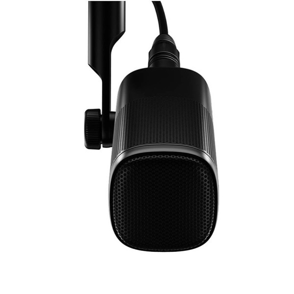 ميكروفون ديناميكي Elgato Wave DX, مخصص للتسجيل الصوتي والبث المباشر والبودكاست, واجهة توصيل XLR, مقاومة 300 أوم, نمط التقاط Cardioid - أسود