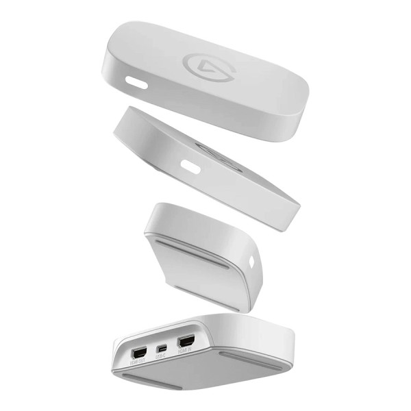 Elgato Game Capture Neo, compact design, Record and stream gameplay in Full HD 1080p,  plug-and-play, USB powered, Compatible with consoles - WHITE