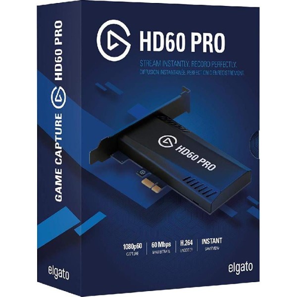 ELGATO HD60 PRO GAME CAPTURE CARD - ‎‎الجاتو كرت تسجيل العاب اتش دي