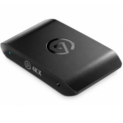 Elgato 4K X Super Speed Portable Game Capture, 4K at 60fps, Support HDR10, 4K 144Hz passthrough , work with Console & PC - BLACK