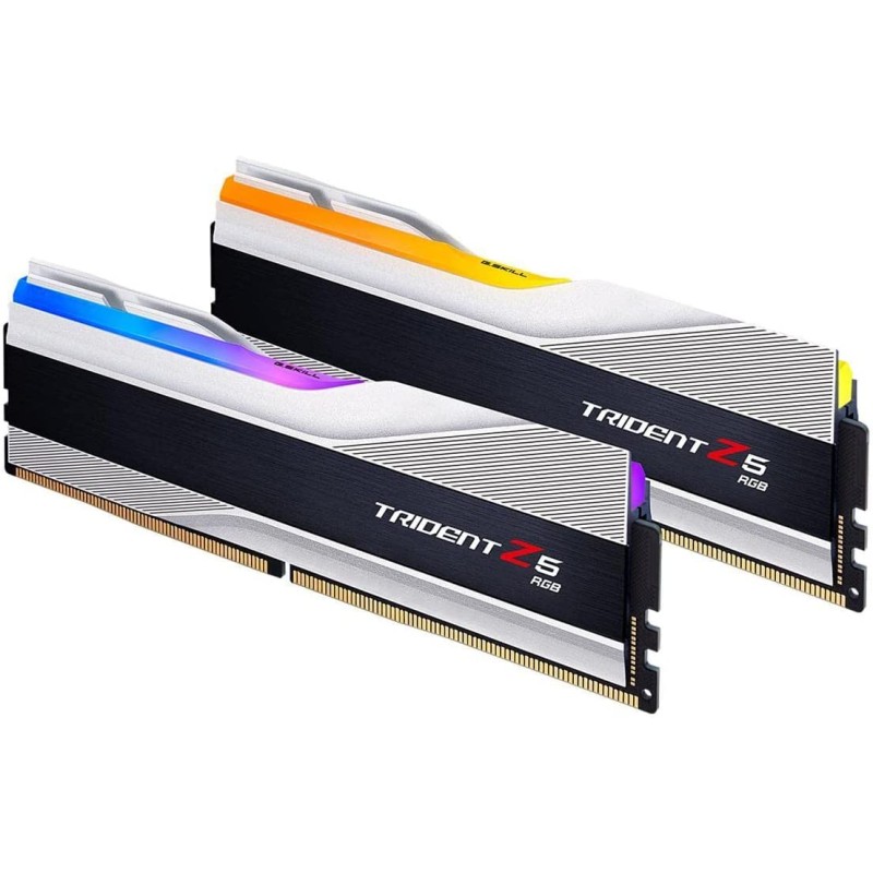 G.SKILL TridentZ5 RAM DDR5 RGB 32GB   ( 2X16GB ) 6000MHz DESKTOP- SILVER