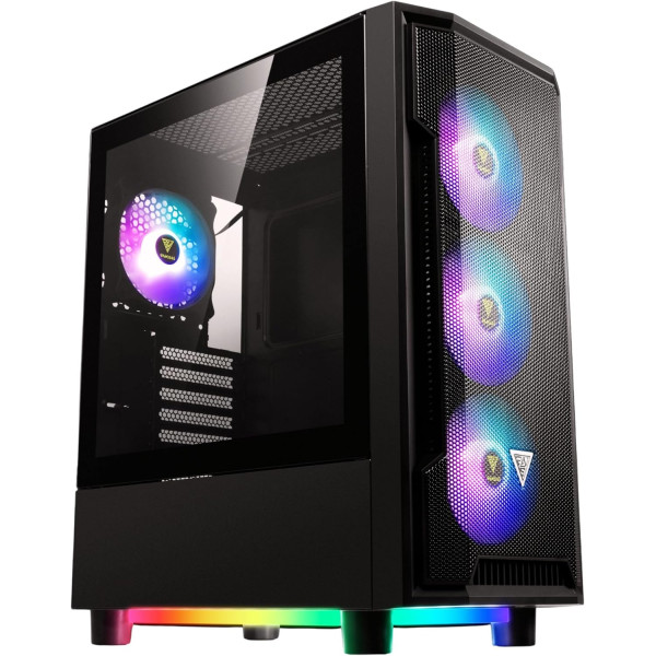كيس ألعاب GAMDIAS ATHENA M6 LITE Mesh – متوسط الحجم مع زجاج مقسّى و4 مراوح ARGB كيس ألعاب GAMDIAS ATHENA M6 LITE Mesh – متوسط الحجم مع زجاج مقسّى و4 مراوح ARGB