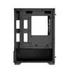 صندوق احترافي GAMDIAS Aura GC9M, يدعم لوحات Mini-ITX وMicro-ATX, يدعم 3 مراوح 120 ملم ARGB - أسود