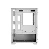صندوق احترافي GAMDIAS Aura GC9M, يدعم لوحات Mini-ITX وMicro-ATX, يدعم 3 مراوح 120 ملم ARGB - أبيض