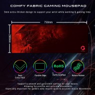 GAMEON AiO Gaming Bundle   KEYBOARD MOUSE HEADEST   MOUSEPAD 4 IN 1 COMBO - BLACK