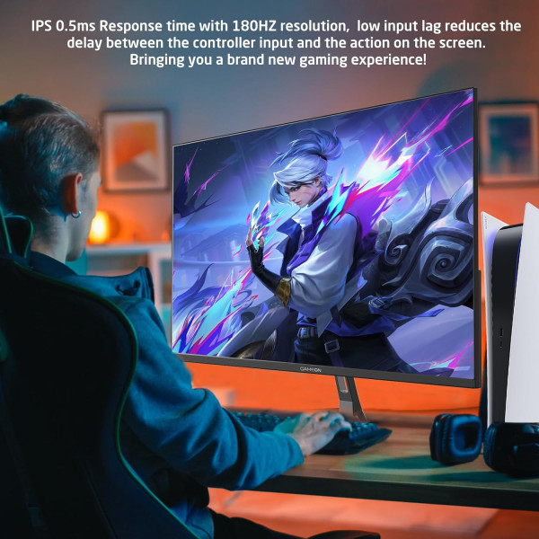 شاشة الألعاب GAMEON – مقاس 27 بوصة بدقة FHD ومعدل تحديث 240Hz شاشة الألعاب GAMEON – مقاس 27 بوصة بدقة FHD ومعدل تحديث 240Hz