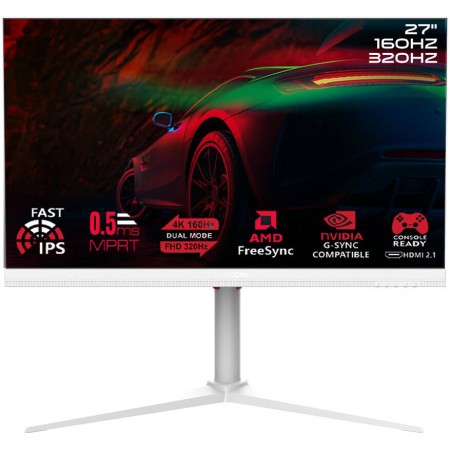 GAMEON GAMING MONITOR 27 inch Switch X Series 4K UHD-FHD Fast iPS 160Hz /320Hz 0.5MS - WHITE GAMEON GAMING MONITOR 27 inch Switch X Series 4K UHD-FHD Fast iPS 160Hz /320Hz 0.5MS - WHITE