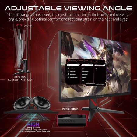 شاشة ألعاب GameOn Marksman 24 FHD 180Hz Fast IPS مع FreeSync/G-Sync شاشة ألعاب GameOn Marksman 24 FHD 180Hz Fast IPS مع FreeSync/G-Sync
