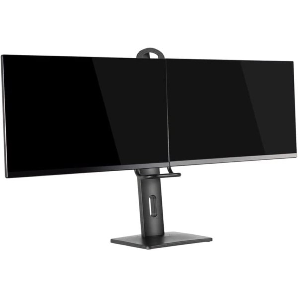 GAMEON GO-2052 DUAL MONITOR ARM STAND AND MONT (17 - 27) - BLACK
