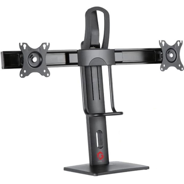 GAMEON GO-2052 DUAL MONITOR ARM STAND AND MONT (17 - 27) - BLACK