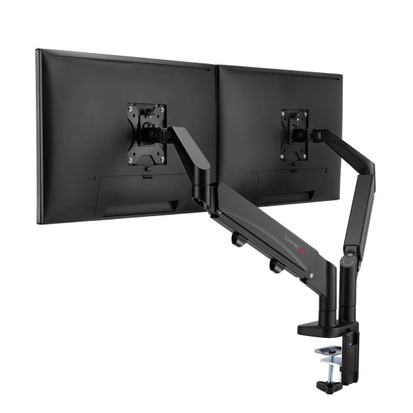 GAMEON GO-5350 Dual Monitor Arm (17 inch - 32 inch) Each Arm Up To 9 KG - Black