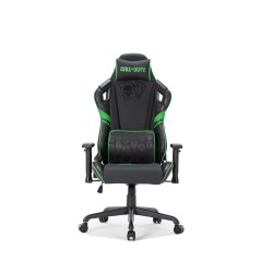 GAMEON Call Of Duty Gaming Chair, Ergonomic design, 4D armrests, up to 150 kg - Green / Black