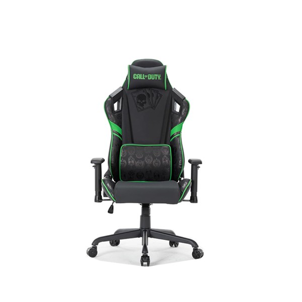 GAMEON Call Of Duty Gaming Chair, Ergonomic design, 4D armrests, up to 150 kg - Green / Black