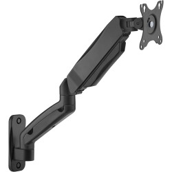 ECONOMY SPRING ASSISTED WALL GAMEON MOUNT SINGLE MONITOR ARM  17  - 32 inch - BLACK/RED