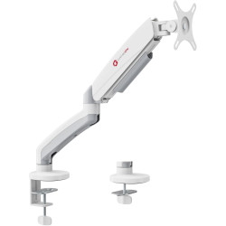 GAMEON  MECHANICAL SPRING MONITOR SINGLE ARM (17 - 32 inch) - White 