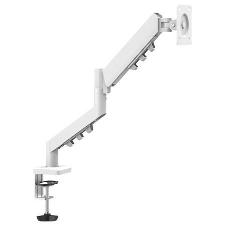 MONITOR ARMS GAMEON Supports from 17" to 32" , Weight 2 – 9 kg , Built-in Gas Spring , Two mounting options , 360° rotary VESA plate -White