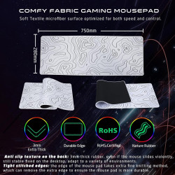AiO Gaming Bundle GAMEON KEYBOARD|MOUSE HEADEST MOUSEPAD 4 IN 1 COMBO - White AiO Gaming Bundle GAMEON KEYBOARD|MOUSE HEADEST MOUSEPAD 4 IN 1 COMBO - White