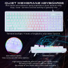 AiO Gaming Bundle GAMEON KEYBOARD|MOUSE HEADEST MOUSEPAD 4 IN 1 COMBO - White AiO Gaming Bundle GAMEON KEYBOARD|MOUSE HEADEST MOUSEPAD 4 IN 1 COMBO - White