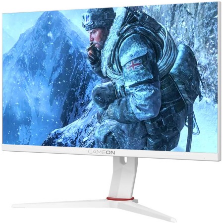 شاشة قيمنق بيضاء جيم أون GAMEON Artic Pro مقاس 24" - دقة FHD - تردد 380Hz OC - لوحة Fast IPS شاشة قيمنق بيضاء جيم أون GAMEON Artic Pro مقاس 24" - دقة FHD - تردد 380Hz OC - لوحة Fast IPS
