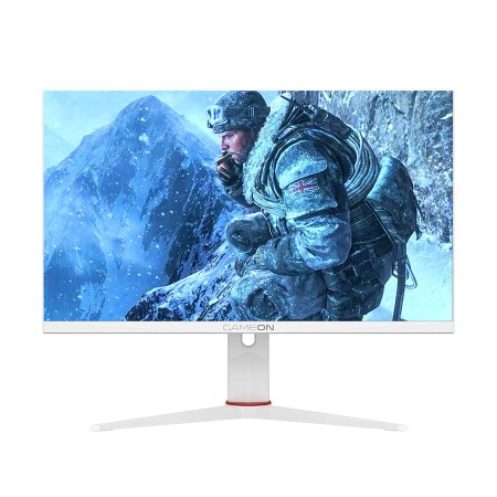 شاشة العاب احترافية GAMEON Artic Pro Series, مقاس 27 بوصة, لوحة Fast IPS, دقة (1920 × 1080) Full HD, معدل تحديث 360Hz, زمن استجابة 0.5ms (MPRT), دعم VESA - أبيض