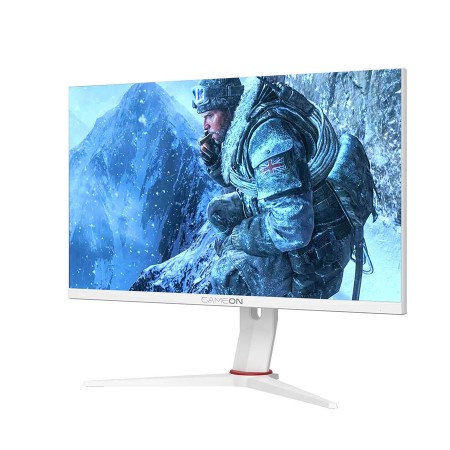 شاشة العاب احترافية GAMEON Artic Pro Series, مقاس 27 بوصة, لوحة Fast IPS, دقة (1920 × 1080) Full HD, معدل تحديث 360Hz, زمن استجابة 0.5ms (MPRT), دعم VESA - أبيض
