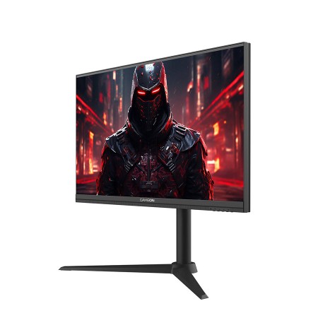 شاشة ألعاب GAMEON Midnight Pro, مقاس 24 بوصة, لوحة IPS, دقة Full HD (1920 × 1080), معدل تحديث إلى 380Hz (OC), زمن استجابة 0.5ms (MPRT) , دعم VESA - أسود