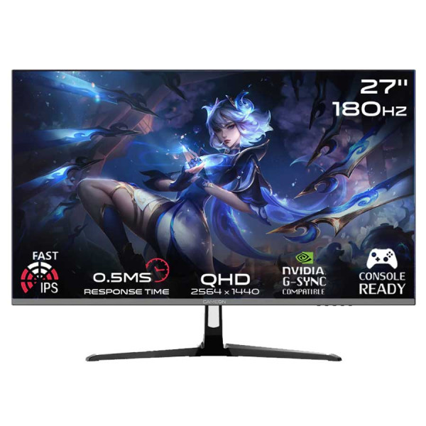 GAMEON 27 inch QHD - Fast iPS - 180Hz - 0.5MS - Gaming Monitor Support PS5 GAMEON 27 inch QHD - Fast iPS - 180Hz - 0.5MS - Gaming Monitor Support PS5