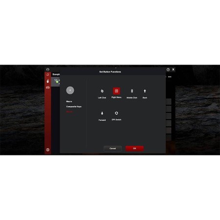 ماوس العاب سلكية Genius Scorpion Spear Pro, حساسية قابلة للتغيير حتى 3200 DPI, مع 8 أزرار قابلة للبرمجة, إضاءة RGB, كابل USB بطول 1.8 متر  - أسود