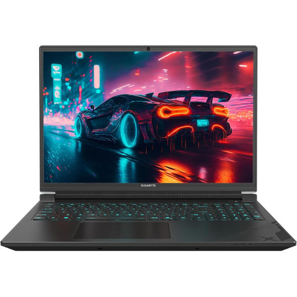 كمبيوتر محمول للألعاب GIGABYTE بمعالج i7-13650HX وكرت RTX 4060 – شاشة 16 بوصة FHD+ 165Hz – رام 16GB DDR5 – تخزين 1TB SSD – نظام Windows 11 Pro – اللون رمادي معدني