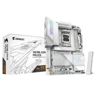 مذر بورد جيجابايت X870E AORUS PRO ICE - دعم DDR5 - واي فاي 7 - مقبس AM5 – الإصدار الأبيض