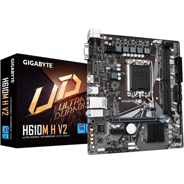 Gaming Motherboard GIGABYTE H610M H V2 DDR5  – Reliable Performance for Intel LGA 1700