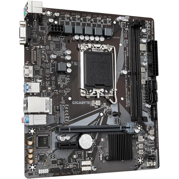Gaming Motherboard GIGABYTE H610M H V2 DDR5  – Reliable Performance for Intel LGA 1700