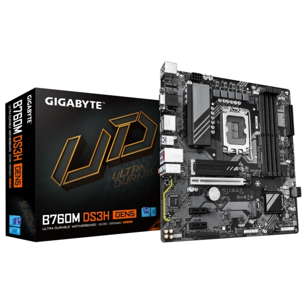 Motherboard GIGABYTE B760M DS3H UD DDR5 Wi-Fi 6E – LGA 1700 Motherboard GIGABYTE B760M DS3H UD DDR5 Wi-Fi 6E – LGA 1700