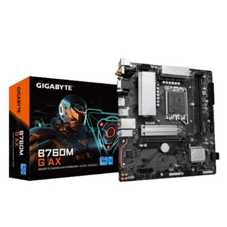 مذربورد جيجابايت B760M G-AX - تدعم PCIe 4.0 - سوكيت LGA1700 - رام DDR5