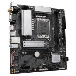 مذر بورد GIGABYTE B760M G AX للألعاب - دعم DDR5 وWi-Fi 6 - مقاس Micro-ATX - مقبس LGA 1700 مذر بورد GIGABYTE B760M G AX للألعاب - دعم DDR5 وWi-Fi 6 - مقاس Micro-ATX - مقبس LGA 1700