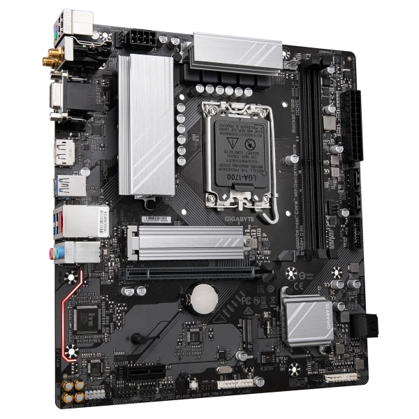 Gaming Motherboard GIGABYTE B760M G AX - DDR5 - WiFi 6 - LGA 1700 - Micro-ATX