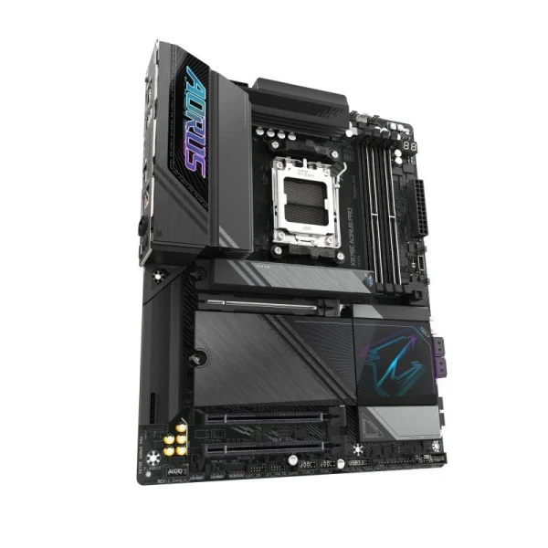 Motherboard GIGABYTE X870E AORUS PRO   AM5 Socket, DDR5 Support, Wi-Fi 7  Bluetooth 5.3, 16+2+2 VRM Design