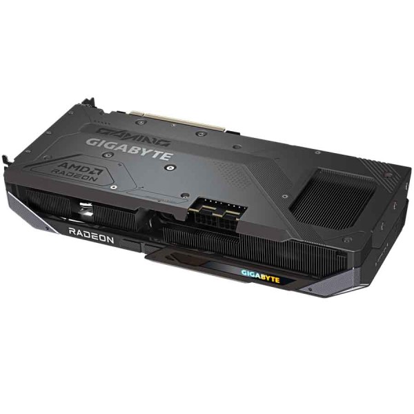 بطاقة رسومية GIGABYTE AMD Radeon RX 9070 16GB، مزودة بتبريد WINDFORCE ثلاثي المراوح، تدعم PCI Express 5.0، أوضاع صامت / أداء - اسود