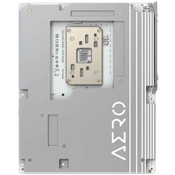 لوحة ام احترافية GIGABYTE X870E AERO X3D Wood Edition، ذاكرة DDR5، منفذ PCIe 5.0 x16، واي فاي WiFi 7، منفذ USB4 Type-C، مقبس AM5، بحجم ATX